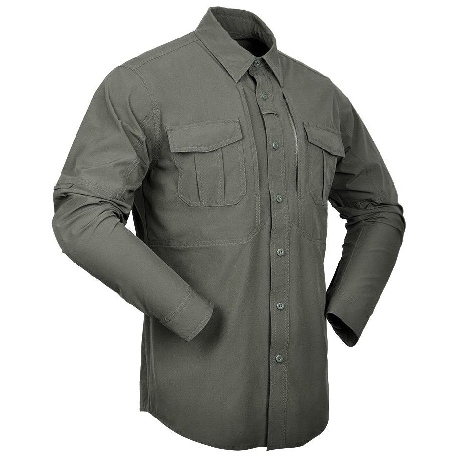 Camisa táctica Presidencial Verde US - TAG