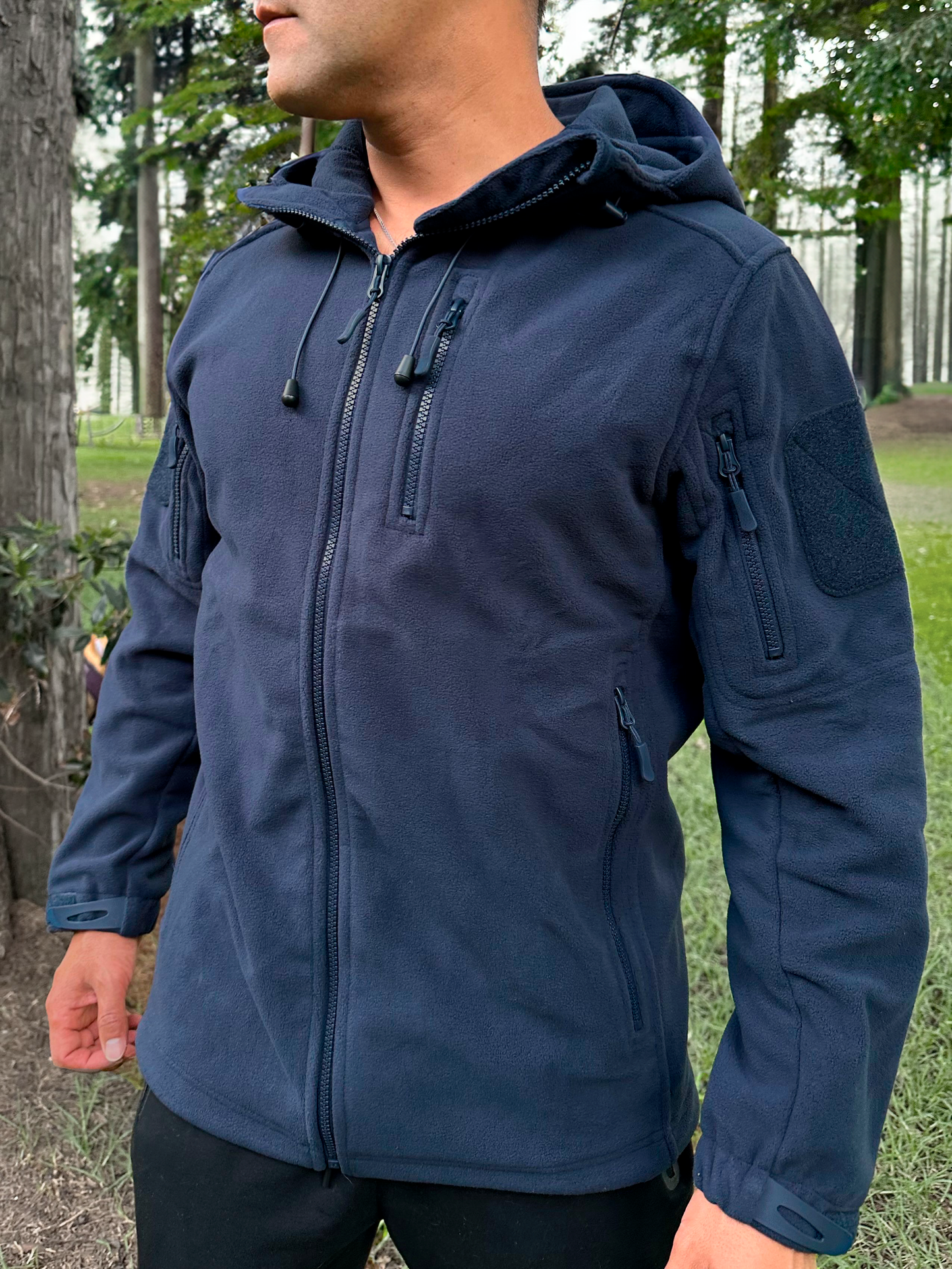 Buzo Táctico Polar / Azul Navy