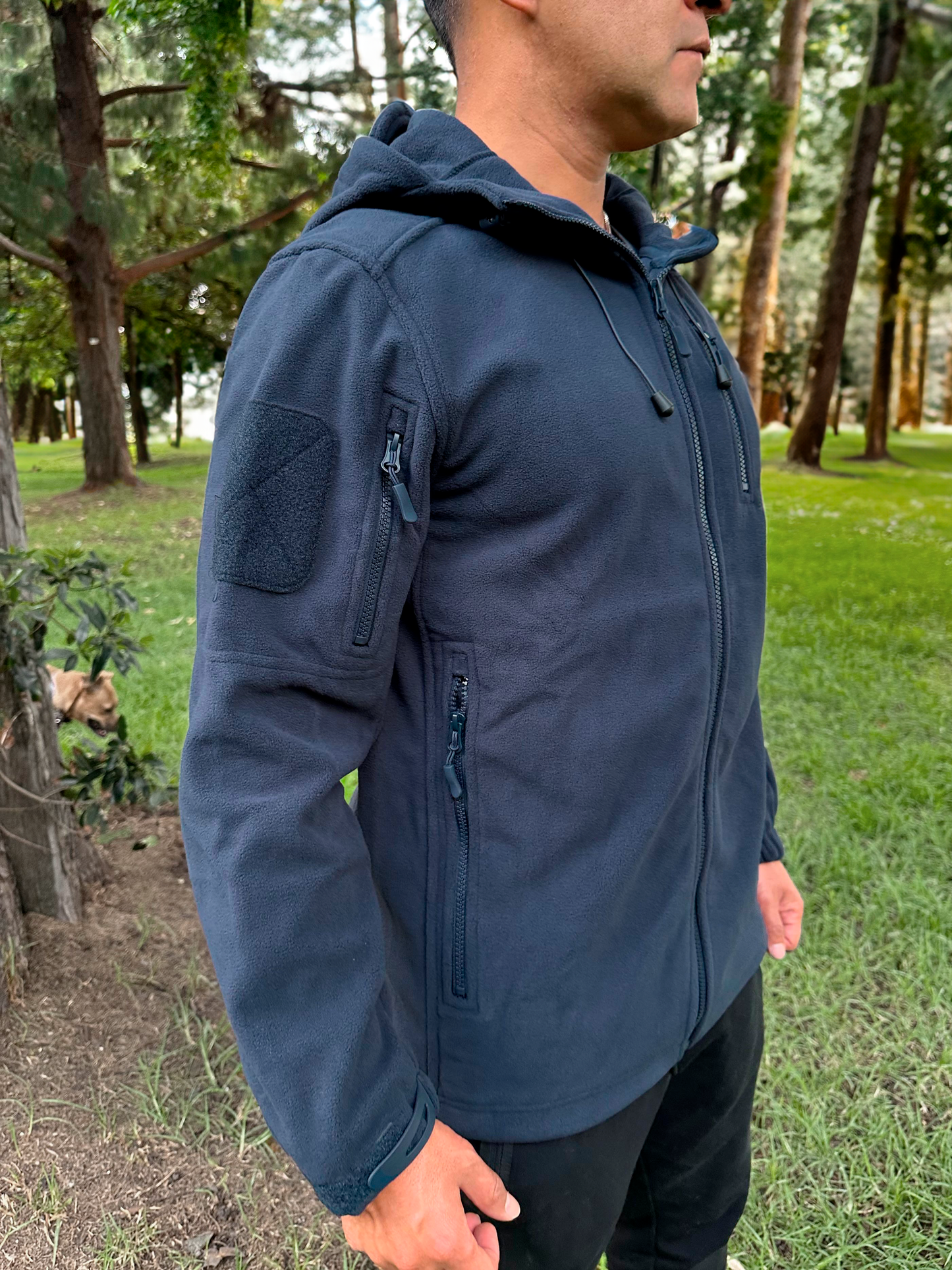 Buzo Táctico Polar / Azul Navy