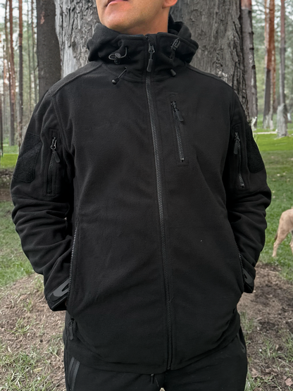Buzo Táctico Polar / Negro