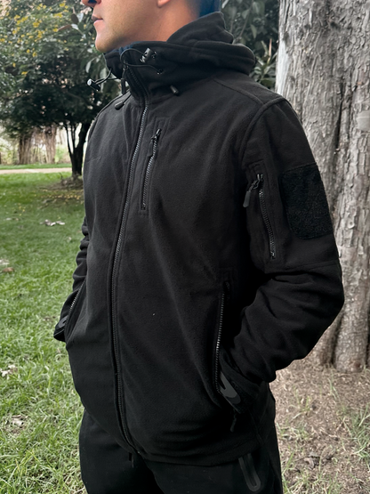 Buzo Táctico Polar / Negro