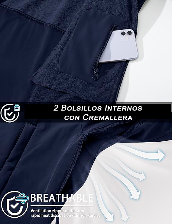 Chaqueta Táctica Operaciones (Azul Navy)