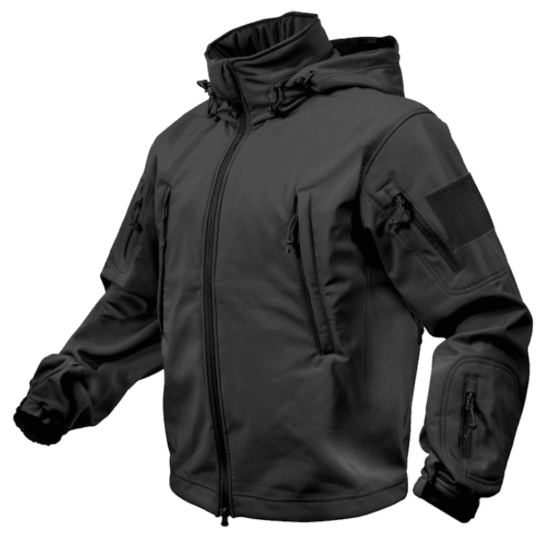 Chaqueta Táctica Operaciones Especiales (Negro) - TAG