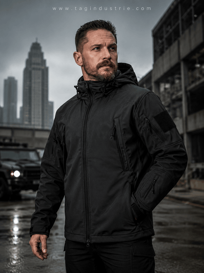 Chaqueta Táctica Operaciones Especiales (Negro) - TAG