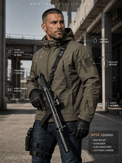 Chaqueta Operaciones Especiales (Verde Militar) - TAG