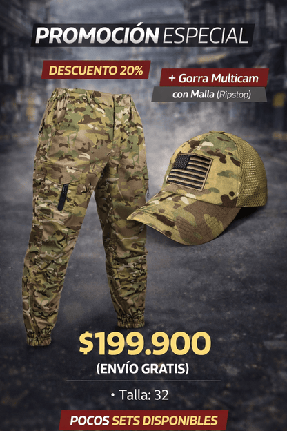 OFERTA 3 Jogger Multicam - TAG