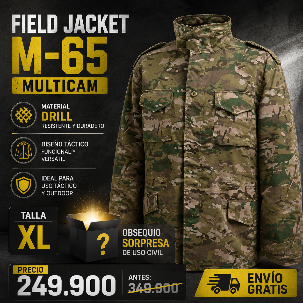 Oferta M-65 Multicam