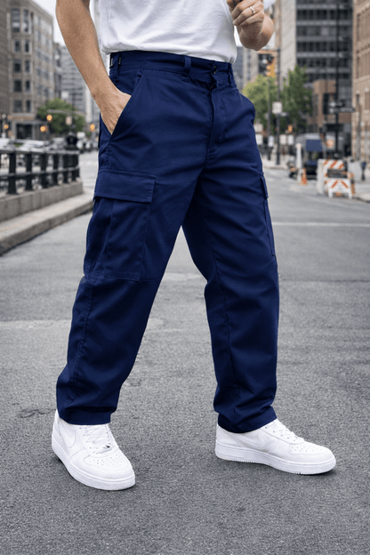 Pantalon Tactico Cargo Azul Navy - TAG