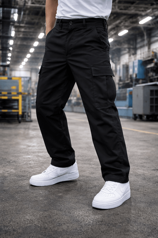 Pantalón Cargo BDU (Negro) - TAG