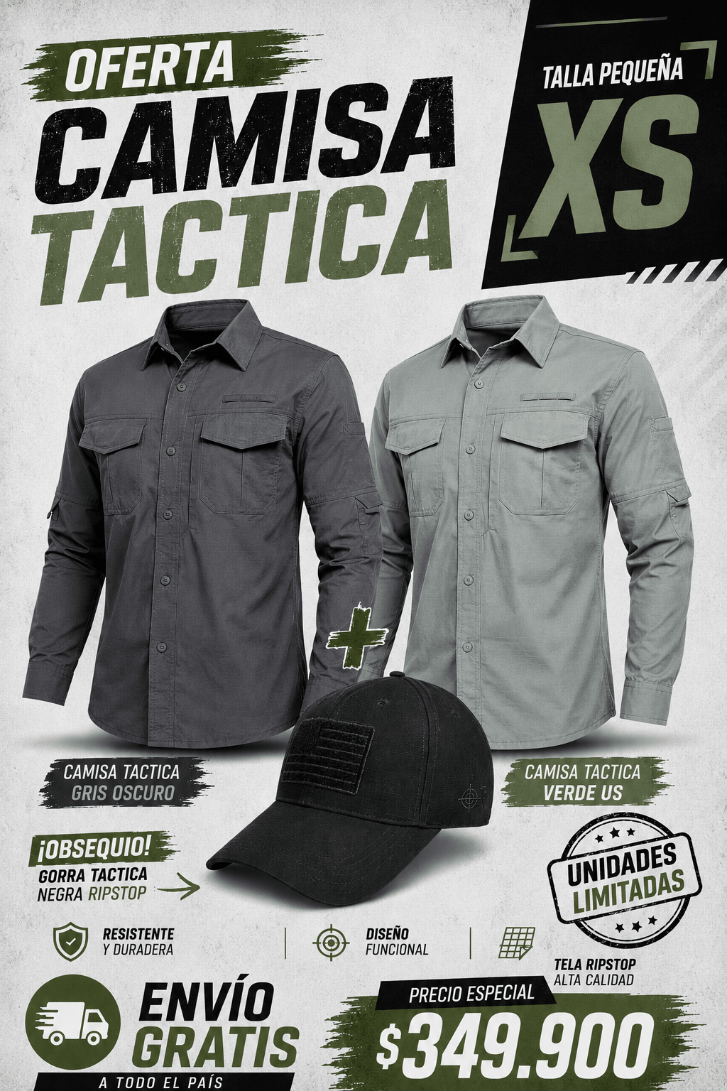 Promo Camisas XS - TAG