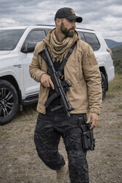 Chaqueta Táctcia OPE coyote