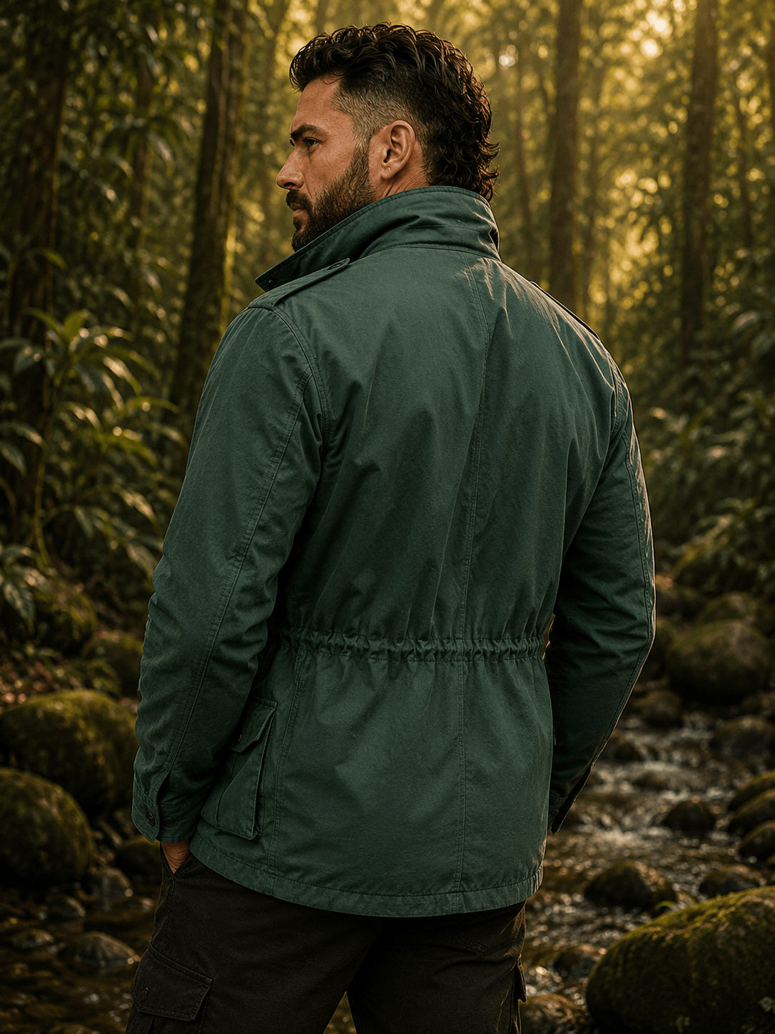 Oferta Field Jacket M65 Verde Manzana