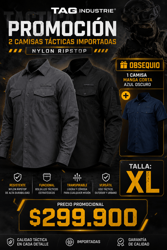 OFERTA 4 Camisa Manga Corta - TAG