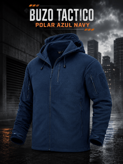 Buzo Táctico Polar / Azul Navy - TAG