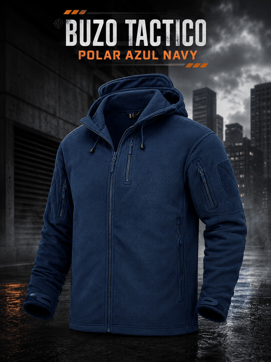 Buzo Táctico Polar / Azul Navy - TAG