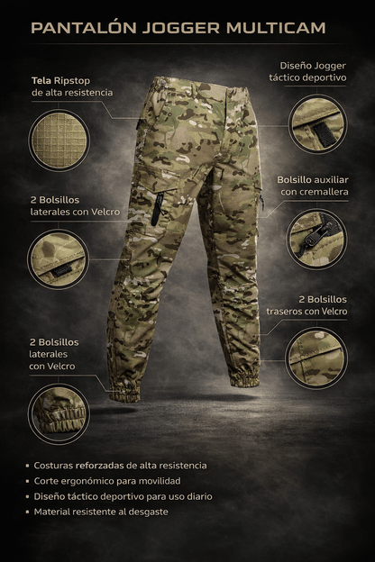 Jogger Multicam - TAG