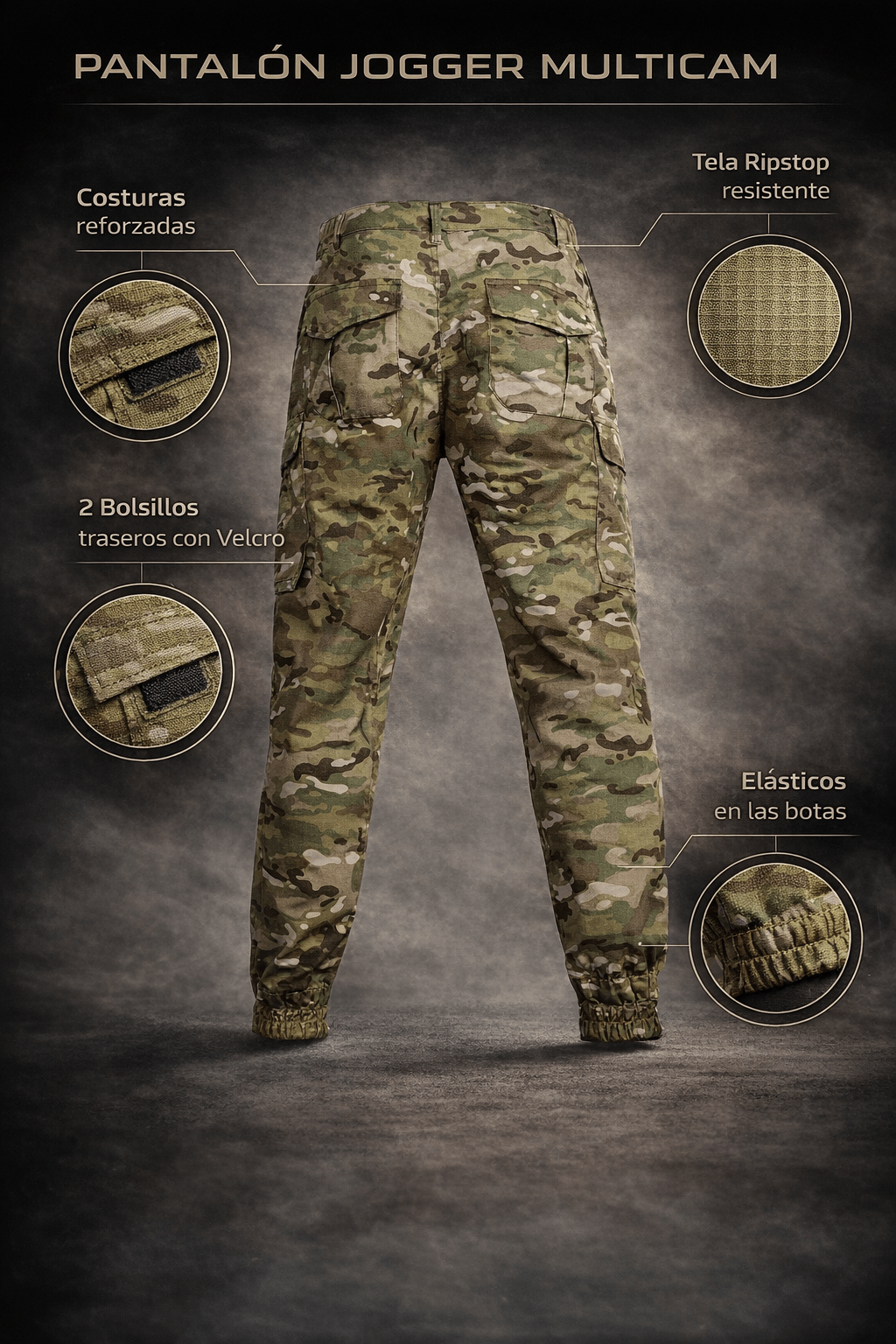 Jogger Multicam - TAG