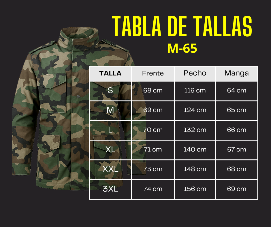 Field Jacket M-65 (Desierto)