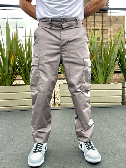 Pantalon Táctico Cargo Gris
