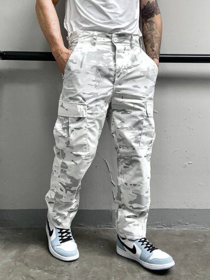 Pantalon Multicam Alpine (Blanco)
