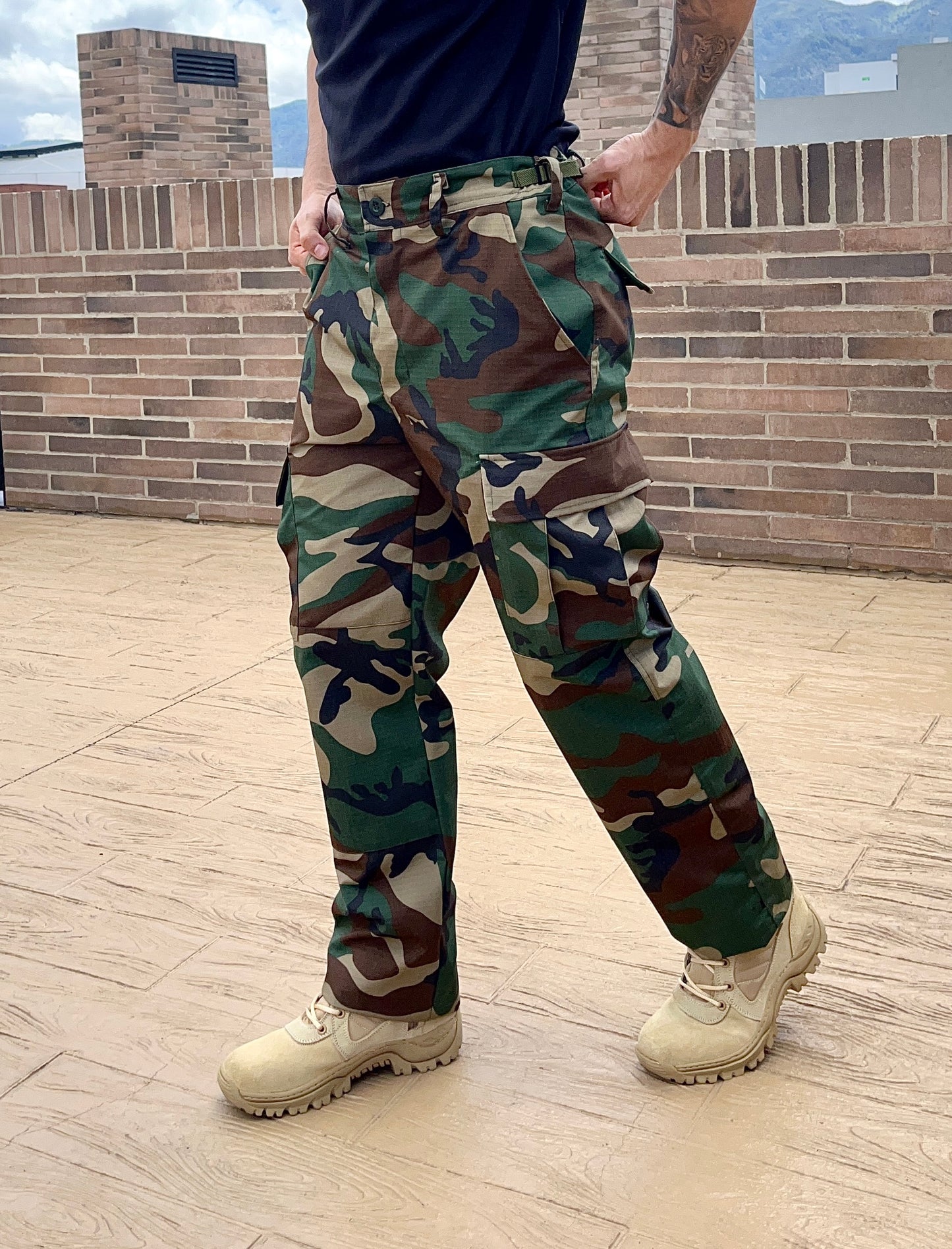 Pantalón Camuflado Jungla Clásico