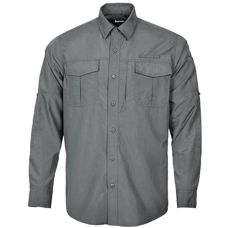 Camisa Táctica Presidencial (Gris Acero)