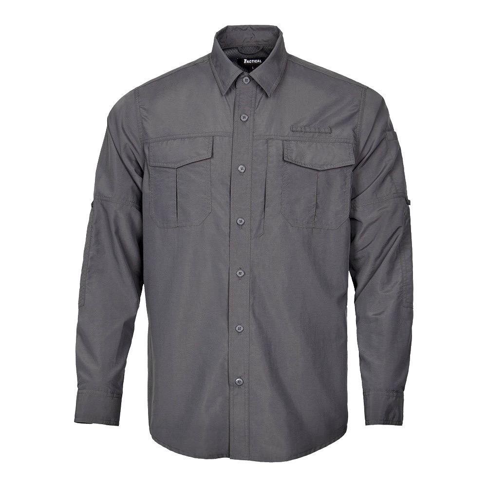 Camisa Táctica Presidencial (Gris Oscuro)