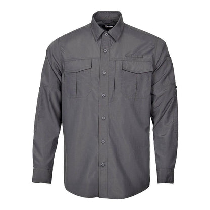 Camisa Táctica Presidencial (Gris Oscuro)