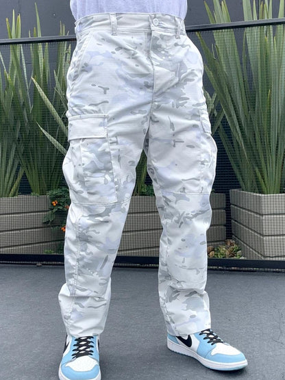 Pantalon Multicam Alpine (Blanco)