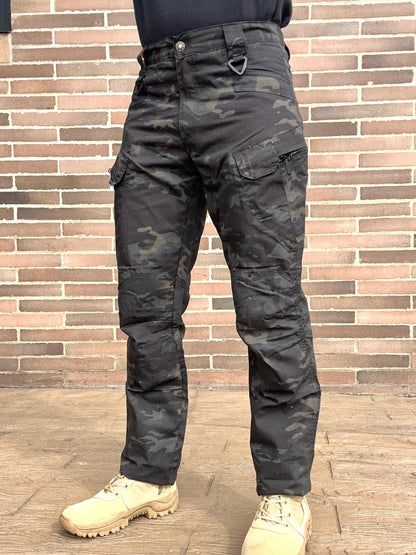 Pantalón táctico Multicam Black