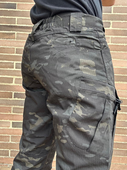 Pantalón táctico Multicam Black