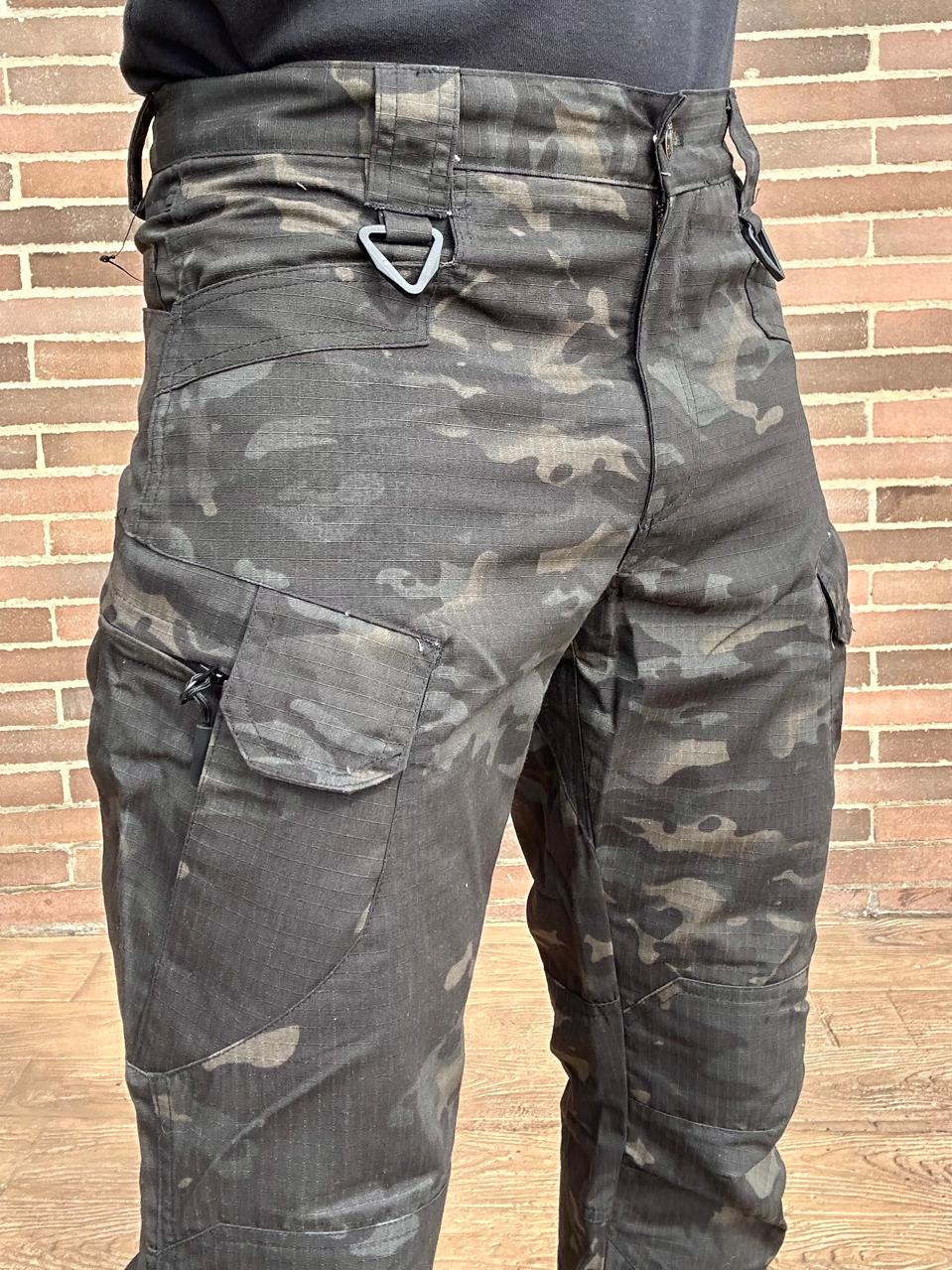 Pantalón táctico Multicam Black