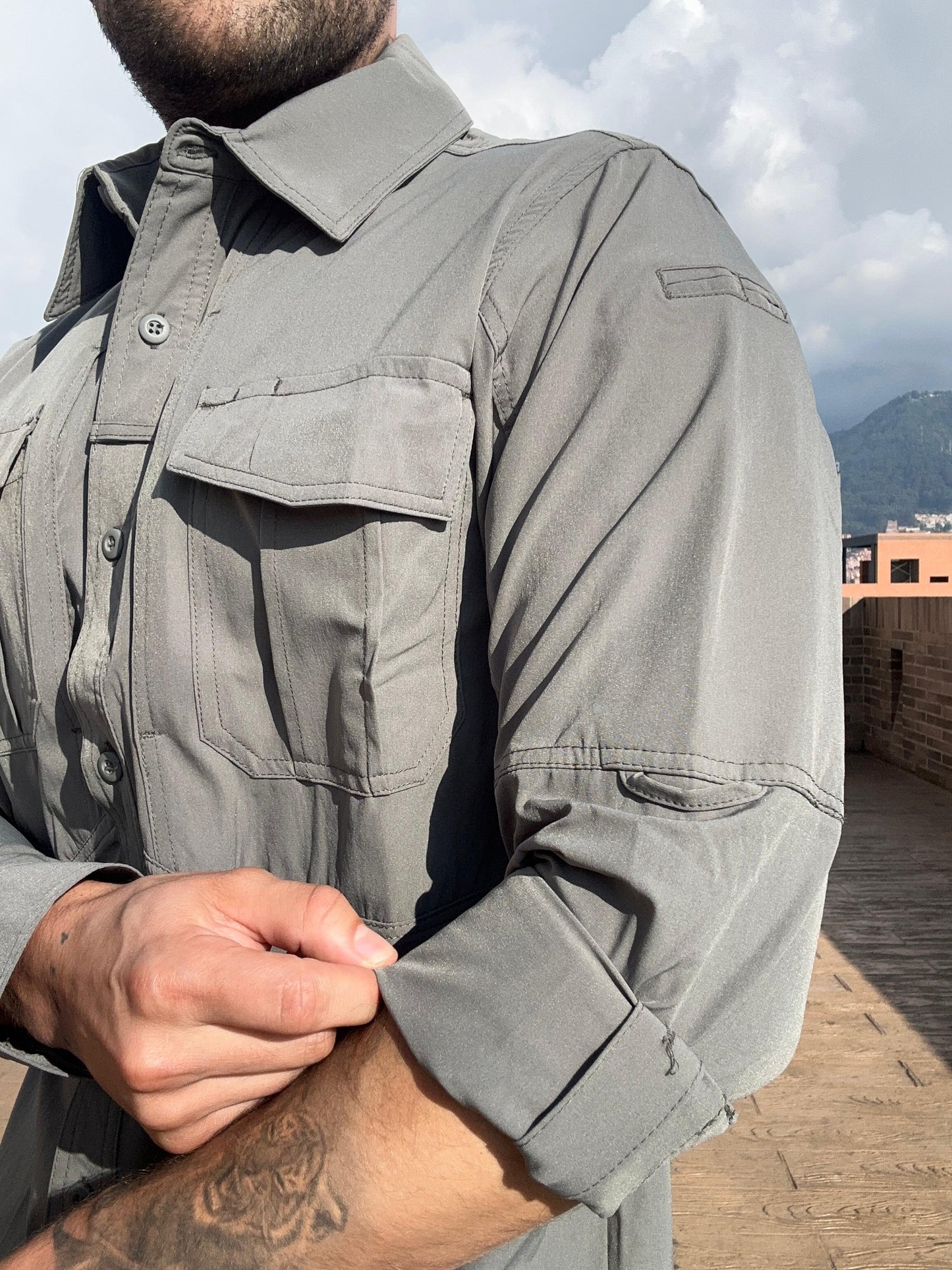 Camisa táctica Presidencial Verde US