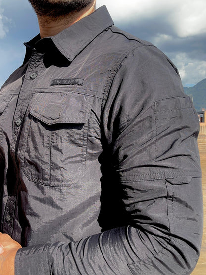 Camisa Táctica Presidencial Negra