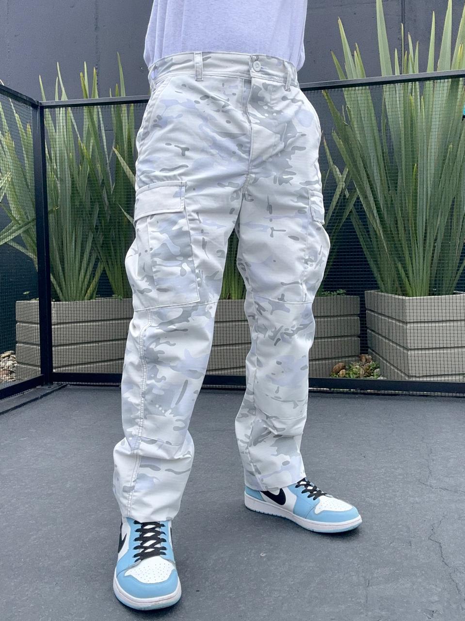 Pantalon Multicam Alpine (Blanco)