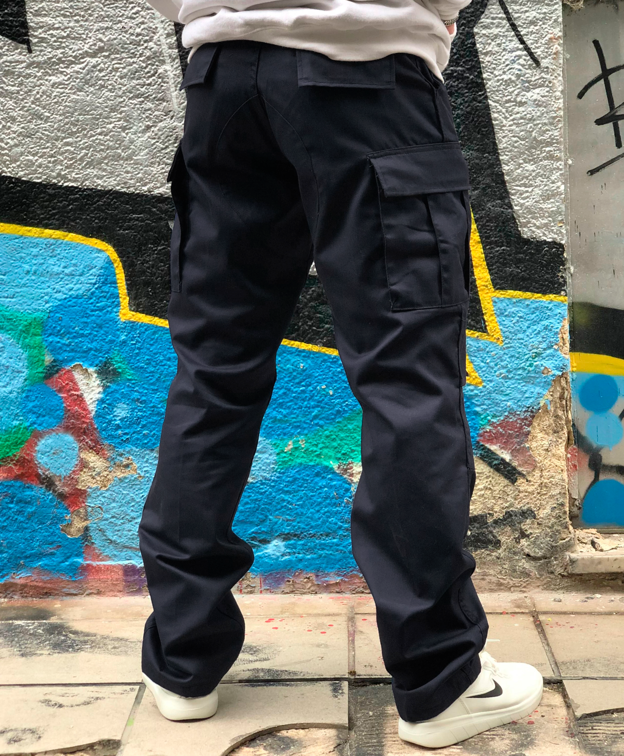 Pantalón Cargo BDU (Negro)
