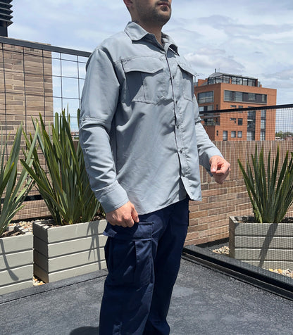 Camisa táctica Gris